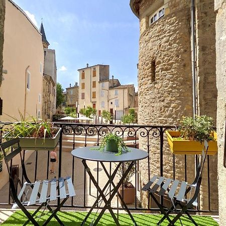 Joli Appartement De Charme Renove En Centre Ville Aubenas Ngoại thất bức ảnh