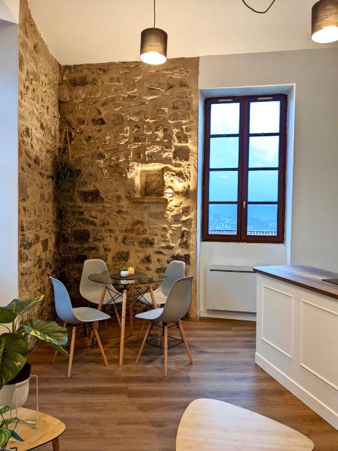 Joli Appartement De Charme Renove En Centre Ville Aubenas Ngoại thất bức ảnh